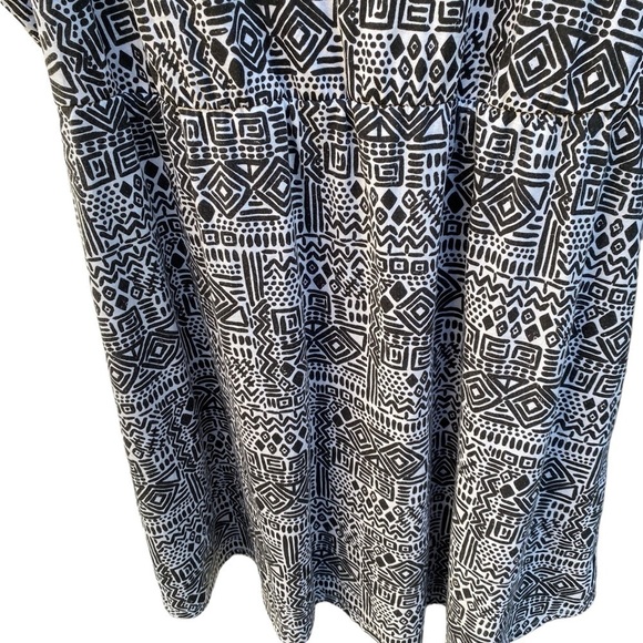 Maurice Tribal Print Back Straped Detail Plus Size Dress I Size: 3X - Picture 11 of 12